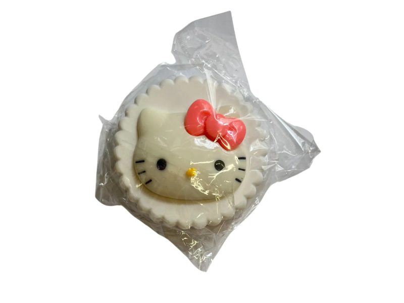 Súprava na ukladanie kontaktných šošoviek s figúrkou Hello Kitty, farba: biela