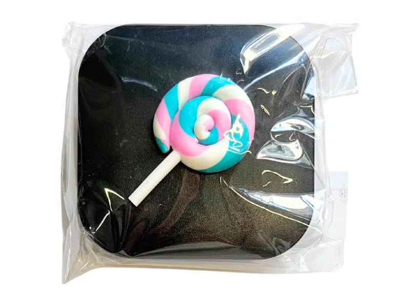 Súprava na ukladanie kontaktných šošoviek figúrky Lollipop, farba: čierna