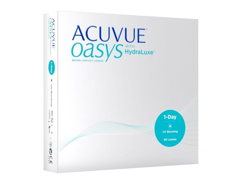 Acuvue Oasys 1-Day With Hydraluxe (90 šošovky)