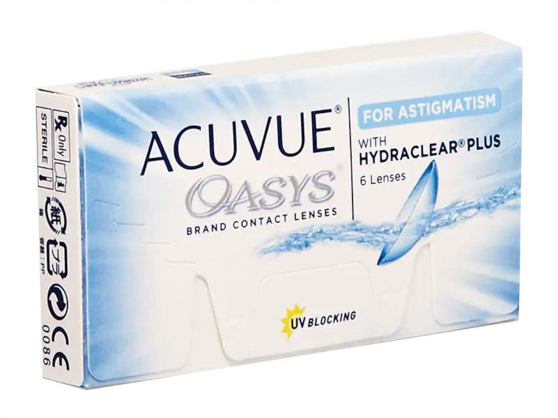 Acuvue Oasys For Astigmatism (6 šošovky)