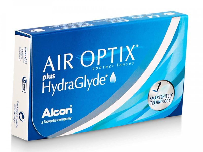 Air Optix plus HydraGlyde (3 šošovky)
