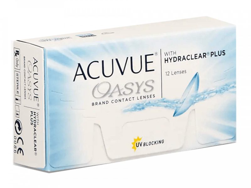 Acuvue Oasys With Hydraclear Plus (12 šošovky)