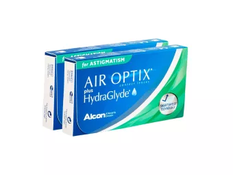 Air Optix plus HydraGlyde for Astigmatism (12 šošovky)