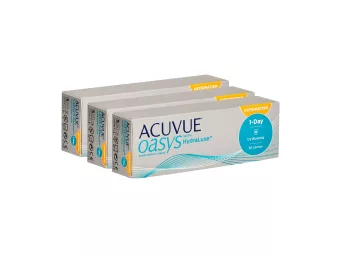   Acuvue Oasys 1-Day For Astigmatism With Hydraluxe (90 šošovky)