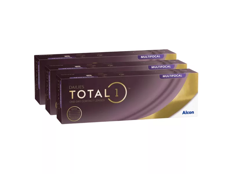 Dailies Total 1 Multifocal (90 šošovky)
