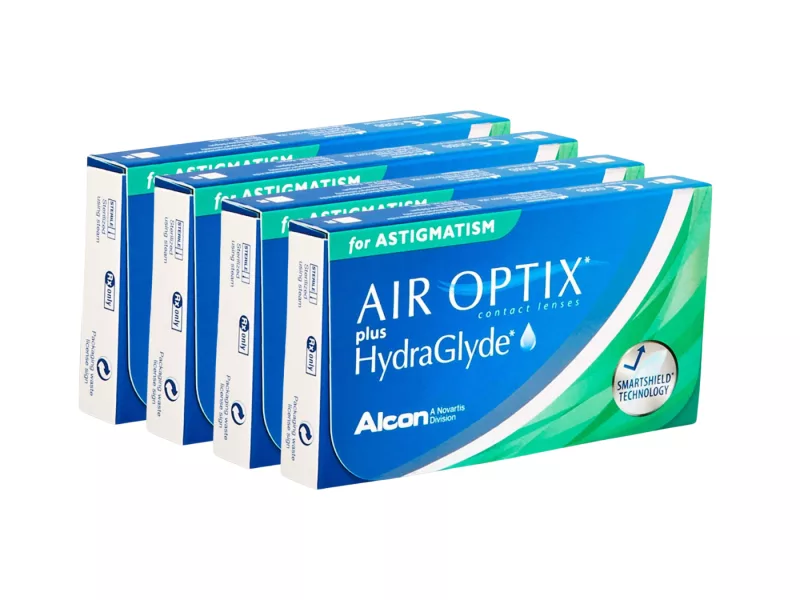 Air Optix plus HydraGlyde for Astigmatism (24 šošovky)