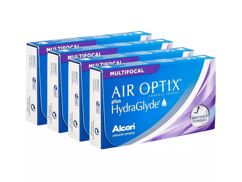 Air Optix plus HydraGlyde Multifocal (24 šošovky)