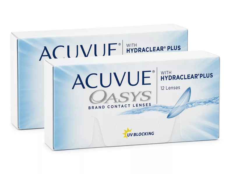 Acuvue Oasys With Hydraclear Plus (24 šošovky)