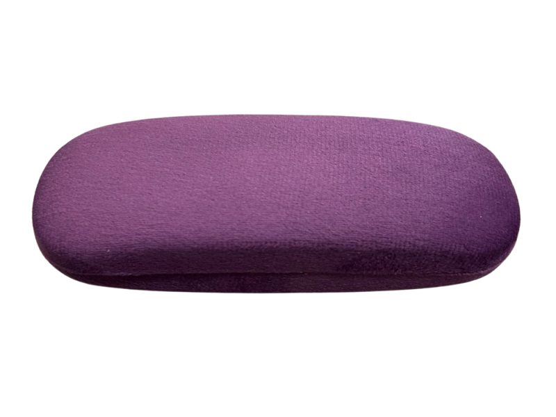 Puzdro na okuliare HL24140 Plyš Fialový