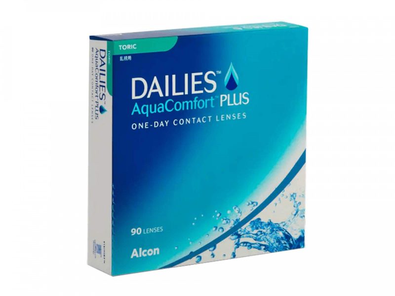 Dailies AquaComfort Plus Toric (90 šošovky)