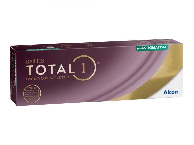 Dailies Total 1 for Astigmatism (30 šošovky)