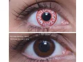 ColourVUE Crazy Krvavé oko (2 šošovky) - bez dioptrie