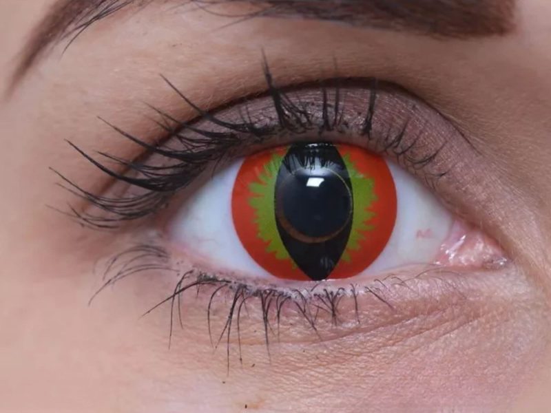ColourVUE Crazy Dračie oko (2 šošovky) - bez dioptrie
