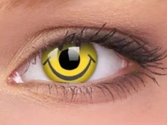 ColourVUE Crazy Smiley (2 šošovky) - bez dioptrie