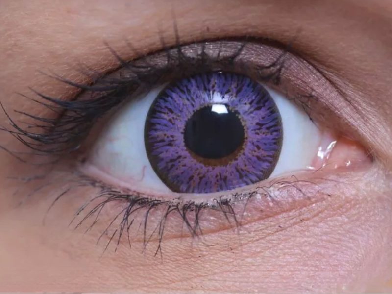 ColourVUE Glamour Fialová (2 šošovky)