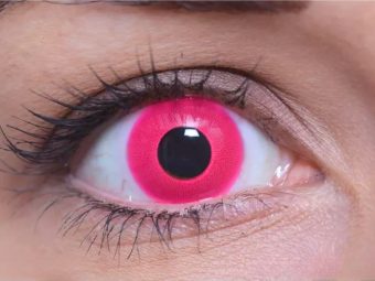 ColourVUE Party UV Ružová (2 šošovky) , fedő