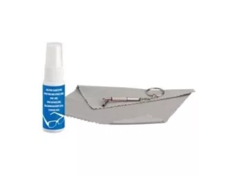   Alkoholový sprej na čistenie okuliarov (20 ml) + utierky + skrutkovač