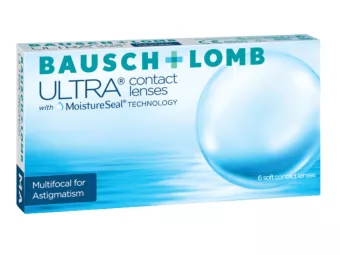   Bausch & Lomb Ultra Multifocal For Astigmatism ADD Low (6 šošovky)