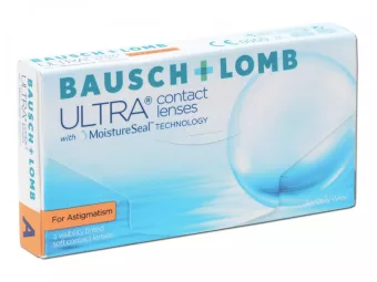   Bausch & Lomb Ultra with Moisture Seal for Astigmatism (3 šošovky)