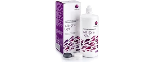 Allin One Light 360 ml riešenie pre kontaktné šošovky s puzdrom